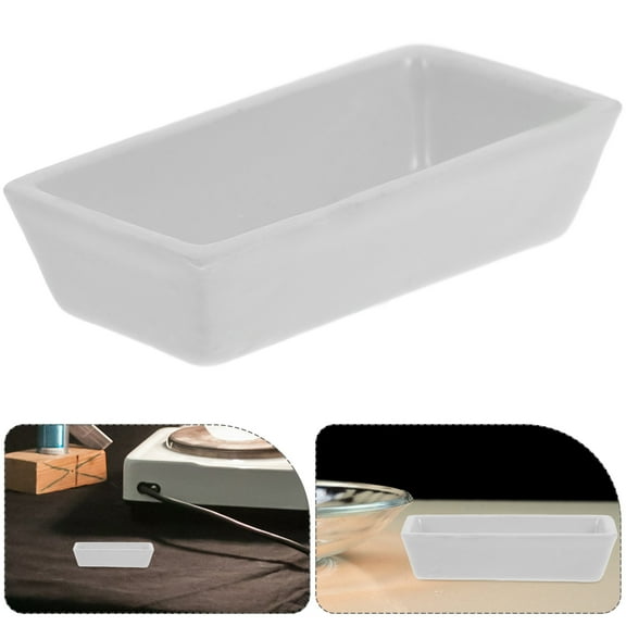 RENACLIPY White Porcelain Serving Sauce Bowls for Kitchen Storage and Barbecue Use