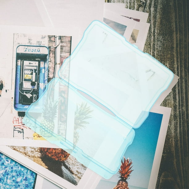 MERRYHAPY 2Jgo Cajas Organizadoras De Fotos Multicolor Para Almacenamiento En Casa Con Múltiples Compartimentos