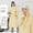 Cheese yellow, variant on Adult long waist windbreaker raincoat for women Full body rainstorm proof electric bike riding waterproof coat