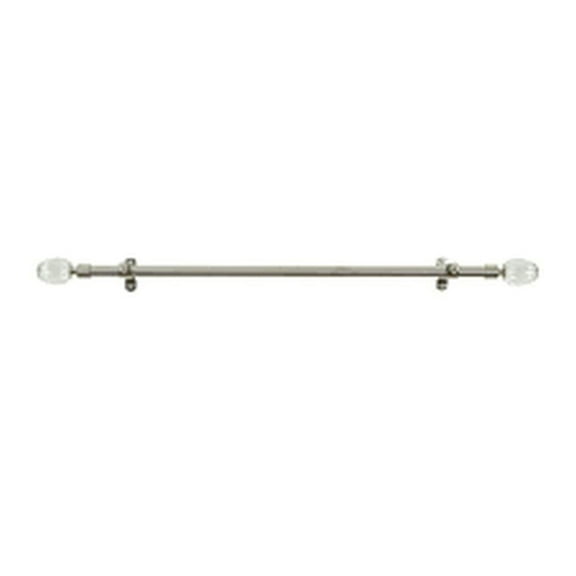 Achim Importing RDRCYSV286 Royale Decorative Rod And Finial Crystal, 28 x 48 in.