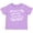 Lavender, variant on Inktastic Just a Girl Who Loves the Beach Girls Toddler T-Shirt