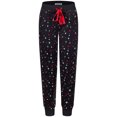 thumbnail image 3 of SofiePJ, Women's, Warm Dimple Fleece Pajama Gift Set, Black, L, 3 of 5