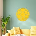 thumbnail image 5 of Acrylic Wall Sticker Gaming Room Decor Boys Bedroom Decal Removable Football Sports Themed Bedroom Decor Teen DIY Wall Art Gold, 5 of 6