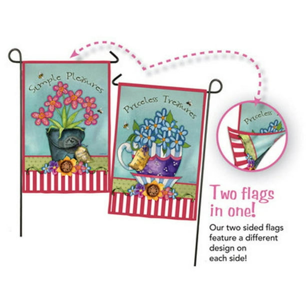 Evergreen Flag & Garden Spring Blooms Garden Flag - Walmart.com
