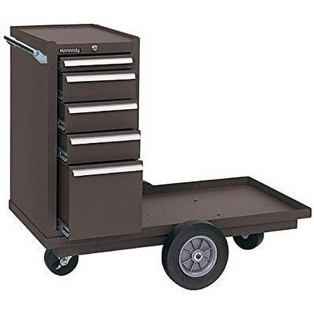 KENNEDY 415B 10412 VERSA-CART TOOL CART 5-DRW TOOL BOX BROWN
