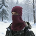 thumbnail image 2 of Unique Bargains 1 Pc Windproof Face Mask Hood Balaclava for Cycling Red Black, 2 of 6