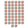 thumbnail image 3 of Push Wire Wiring Connector,50Pcs Push Wire Wiring Universal Compact Wiring Mini Fast Wire Connectors Highly Versatile, 3 of 14