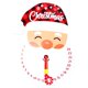 thumbnail image 3 of Calendario colgante Bearachild Navidad 24 días Reloj de cuenta regresiva Adorno de Papá Noel, 3 of 6