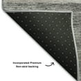 thumbnail image 3 of Addison Rugs Mayfield Washable Transitional Art Deco Taupe Runner Rug, 2'3" x 7'6", 3 of 5