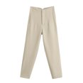 thumbnail image 3 of Pantalones de cintura alta ajustados y holgados de color 33 para mujer americana primavera A8YS9385F, 3 of 5