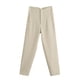 thumbnail image 4 of Pantalones de cintura alta ajustados y holgados de color 33 para mujer americana primavera A8YS9385F, 4 of 5