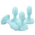 thumbnail image 1 of Phenofice 4Pcs Tent Pole Insulation Cap Tent Pole Protector TPR Rubber Mint Blue Practical Design, 1 of 8
