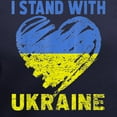 thumbnail image 3 of CafePress - Ukrainian Lover I Stand With Ukraine Heart T Shirt - Women's V-Neck Dark T-Shirt, 3 of 4