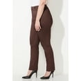 thumbnail image 4 of Catherines Women's Plus Size Sateen Stretch Curvy Pant, 4 of 6