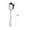 B, variant on Birdeem Stainless Steel Spoon Square Flat Bottom Spoon Creative Dessert Spoon Rice Spoon