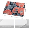 thumbnail image 2 of Mouse Pad, Non-Slip Rubber Mousepad Gaming Mouse Pad for Home, Office Working Laptop Studying Wireless Mouse,Gaming Mouse Pads, Floral and Plants 7.9"x9.8", 2 of 7