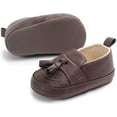 thumbnail image 5 of Baby Girls Boys Loafers Prewalker Moccasin Crib Shoes, 5 of 5