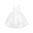 thumbnail image 5 of Flower Girl Dress Off White Wedding Party Bridesmaid Pageant 8 Years, 5 of 7