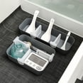 thumbnail image 7 of Plastic Refrigerator Partition Divider,8 PCS Fridge Door Space Separator,Snap-in Refrigerator Partition Clip,Multifunctional Free Combination Partition,Storage and Sorting Isolation Baffle, 7 of 7