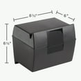 thumbnail image 3 of Caja de tarjetas Oxford Plastic 500, capacidad de 5 x 8 pulgadas, 3 of 5