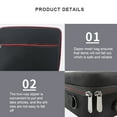 thumbnail image 4 of ZheElen Sac Drone Grande Capacité Étui de Transport Cadeau Doux Équipement de Randonnée Taille Compacte Protection Drones Fournitures Poignée Pack Nylon, 4 of 6