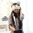 thumbnail image 2 of LIZENG Toddler Winter Hat Gloves Scarf Set Outdoor Thickened Warm Baby Hat Animal Hat Kids Hat and Gloves Set Boys, 2 of 4