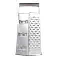 thumbnail image 4 of Yuangui 1 Pc Stainless Steel Kitchen Grater Multipurpose 6-Sides Box Grater (Silver), 4 of 11