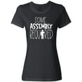 thumbnail image 3 of Inktastic Some Assembly Required Left Arm Amputee Women's T-Shirt, 3 of 5