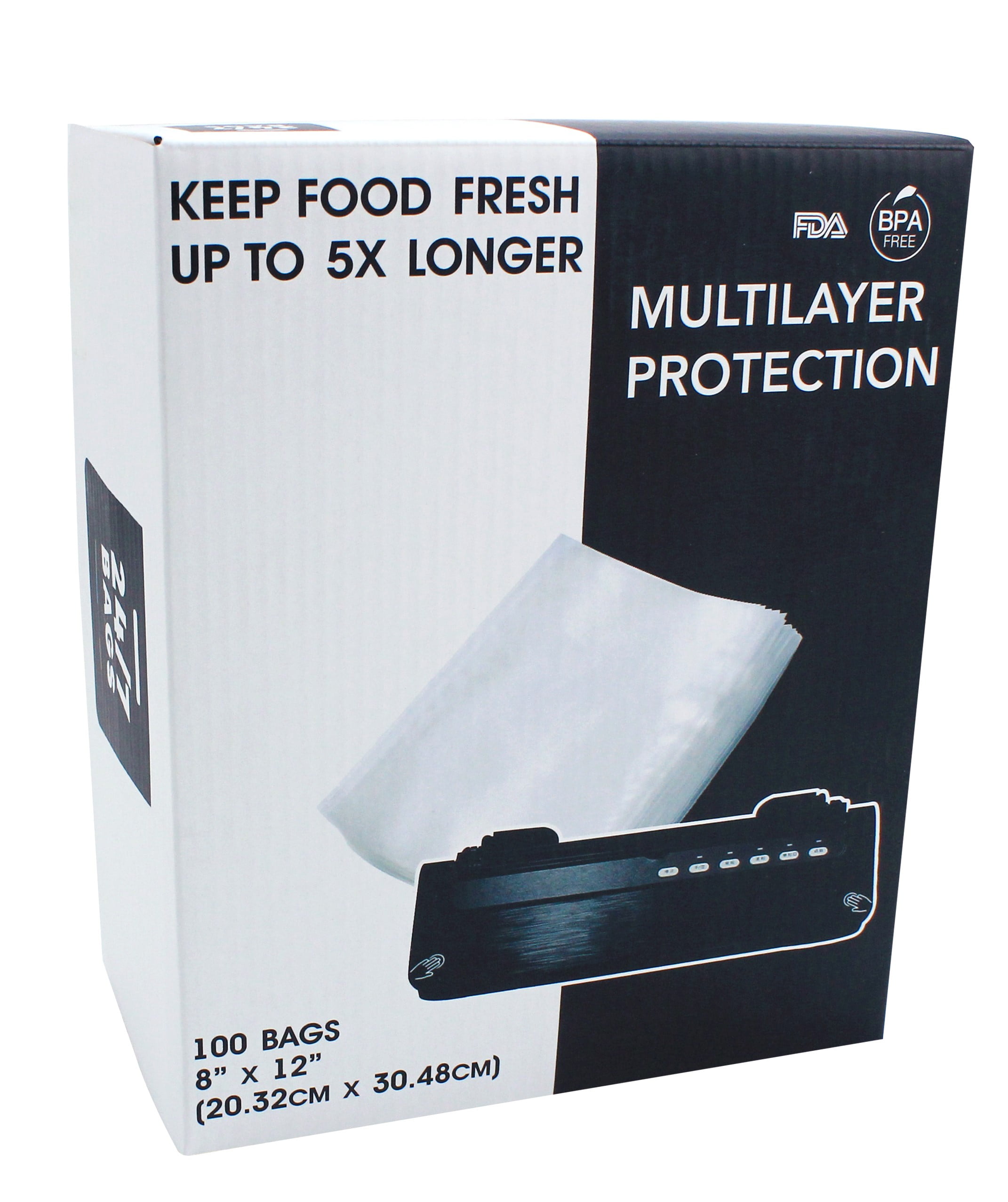 Foodsaver Reusable Quart Vacuum Zipper Bags - For Use With Foodsaver  Handheld Vacuum Sealers -10 Ct : Target