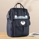 thumbnail image 5 of Bolsa de pañales impermeable para bebé, mochila para pañales para mamá, cuna oscuro perfke Mochila de pañales, 5 of 9