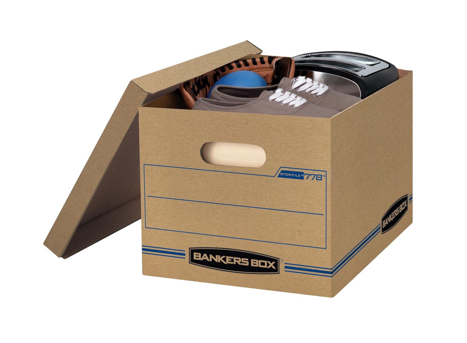 Boîte de rangement à usage occasionnel Bankers Box Stor/File, lot de 10