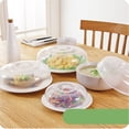 thumbnail image 2 of Microwave Splatter Cover - Transparent PP Material, Grab Design - Safe, Healthy, and Small Size (14cm), 2 of 12