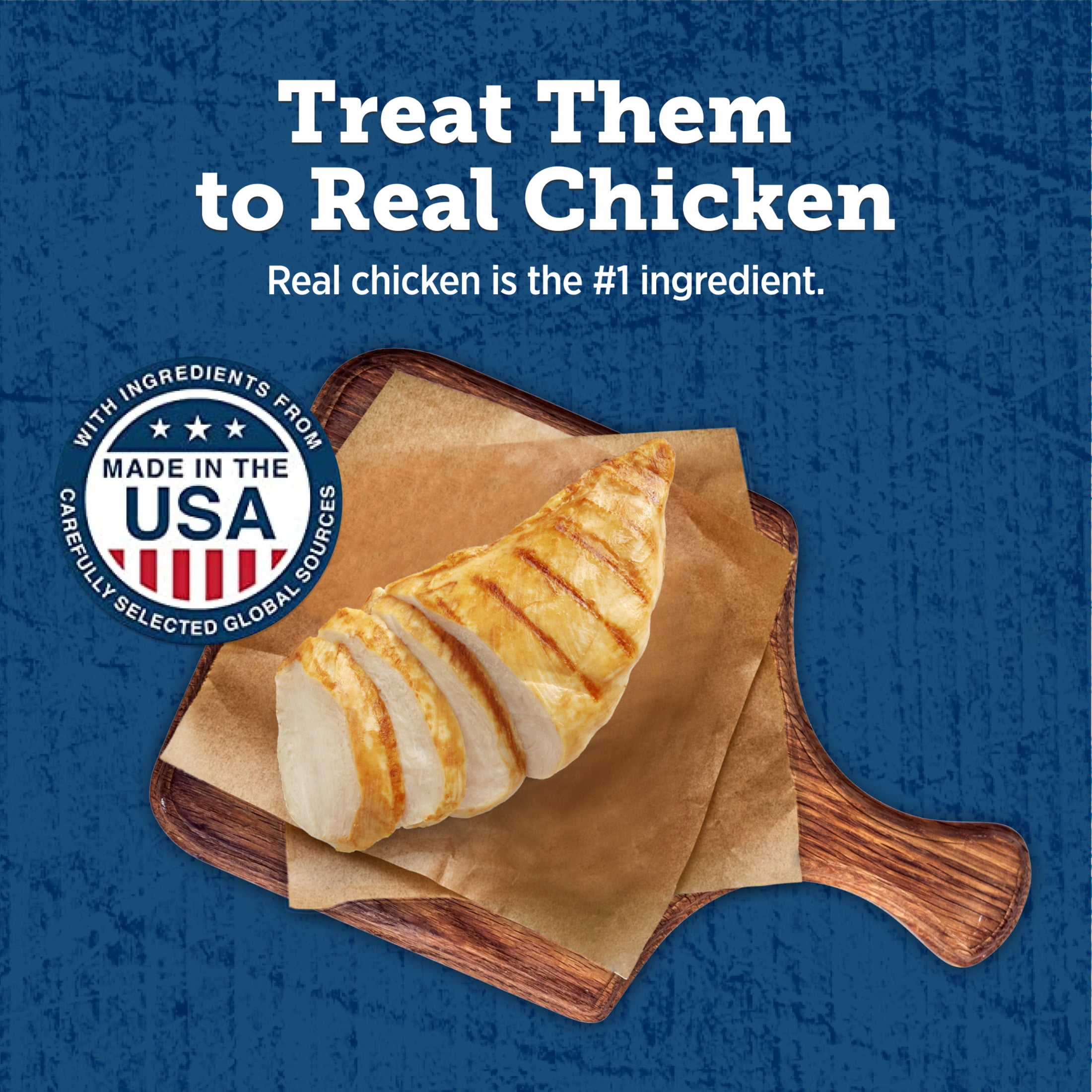 Blue Buffalo True Chews Natural Jerky Cuts Dog Treats, Chicken Recipe, 32-oz. Bag