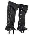 thumbnail image 1 of Guardurnaity Cubierta de bota pirata Steampunk Renacimiento Caballero Guerrero Traje Accesorios Ropa, zapatos y accesorios Miscelánea Negro, 1 of 1