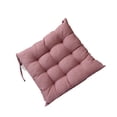 thumbnail image 2 of Yuarrent Cojín de asiento de lino Reemplazo cuadrado Verano PP Algodón Color sólido Indecolorable Hogar Oficina Sofá Cojín Accesorios Decoración del hogar Rosa, 2 of 6