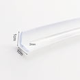 thumbnail image 6 of BESTOYARD Child Safety Corner Protectors Bumper Strip Clear Silicone 2Pcs 39.4 x 0.4 x 0.4 In, 6 of 6