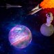 thumbnail image 1 of Lámpara Led - Motivo Espacial, 1 of 1