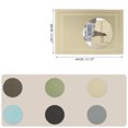 thumbnail image 6 of Unique Bargains 4 Pcs Double Frame Placemats PET Place Mats for Kitchen Dining Yellow, 6 of 6