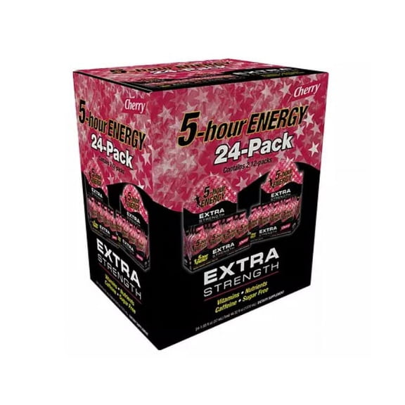 5-hour ENERGY Shot, Extra Strength, Cherry (1.93 oz., 24 ct.)