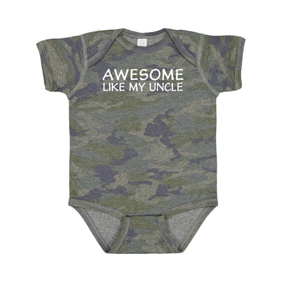 Inktastic Awesome Like My Uncle Boys or Girls Baby Bodysuit