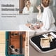 thumbnail image 3 of Foldable Sink Cover Mat Space Saving Bathroom Organizer Makeup Brush Cleaning Mat A, 3 of 5