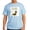 Light Blue, variant on CafePress - Shut The Shell Up. Ash Grey T Shirt - Men's Classic Graphic T-Shirt
