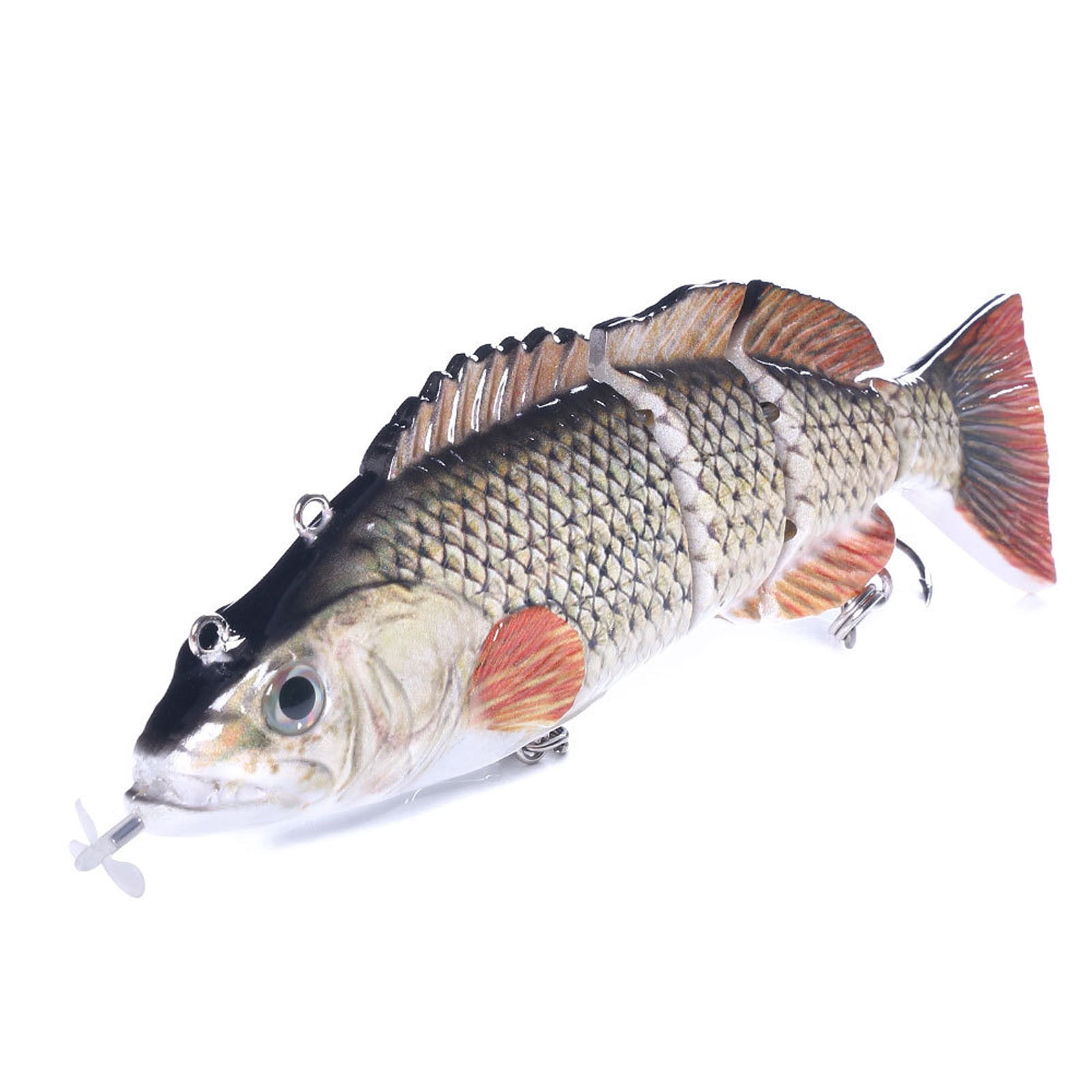 Electric Swimming Fishing Lure - 3D Lifelike Robotic Bait for Freshwater & Saltwater, Auto-Swim Technology for Beginners & Professional Anglers