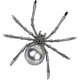 thumbnail image 1 of Broche de araña bruja joyería de bruja Pin de Halloween 2 piezas, 1 of 5