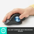 thumbnail image 4 of Logitech Ergo M575 Wireless Trackball Mouse - Black 910-005869, 4 of 10