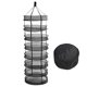 thumbnail image 1 of 8-layer drying net for hydroponic plants, removable and foldable, 1 of 4