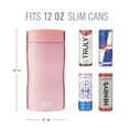 thumbnail image 4 of Host Stay-Chill Double Walled Slim Can Cooler for Beers, Sodas, Peony Pink, 4 of 8