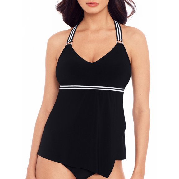 Magicsuit Womens Borderline Carly Tankini Top Style-6010035 Swimsuit