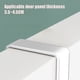 thumbnail image 5 of Gancho de puerta en forma de gato blanco, Ganchos detrás de la puerta, Estanterías para colgar, Dormitorio sin agujeros, 5 of 6