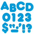 thumbnail image 1 of Trend Enterprises T-435-6 Lettres Prêtes 2 Po. Décontracté, Bleu - Lot de 6, 1 of 1